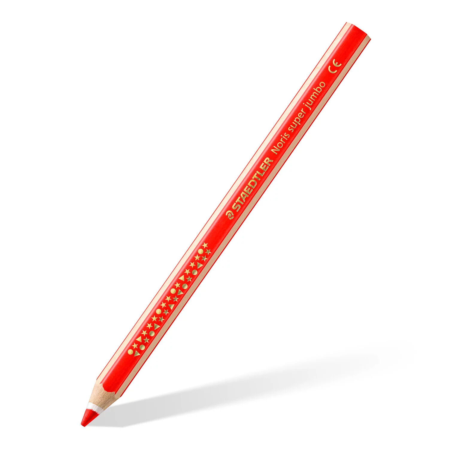 NEU Kartonetui mit 10 Buntstiften Noris Super Jumbo in sortierten Farben, Mine: 6mm Bild 2