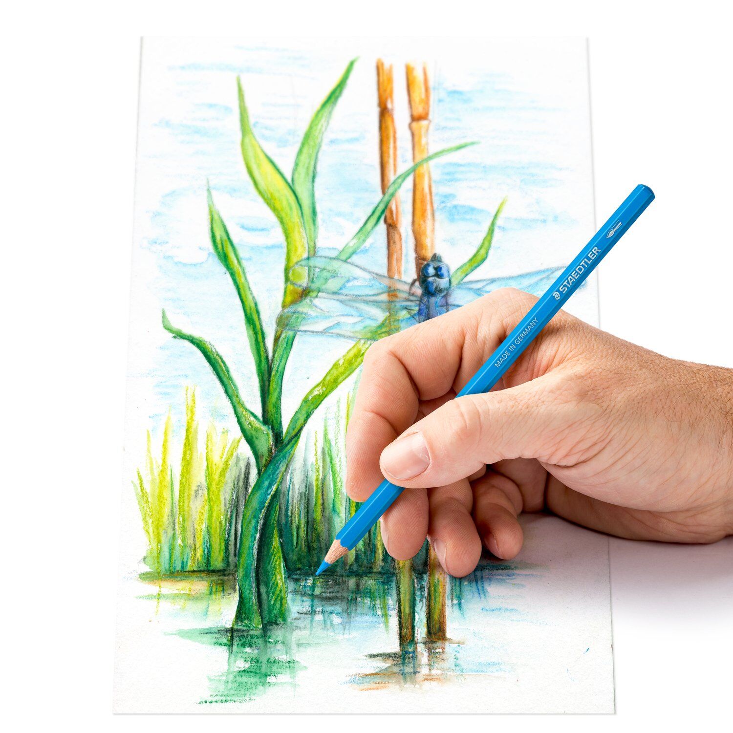 Staedtler Aquarell-Buntstift, Kartonetui mit 24 Stiften Bild 3