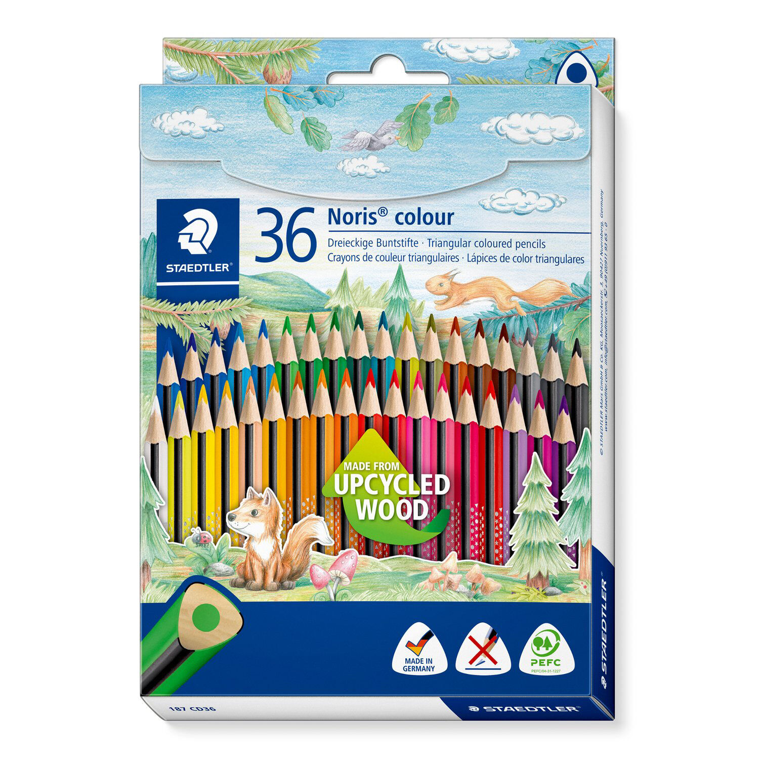 Staedtler Buntstifte, Noris Colour, 36 St�ck sortiert