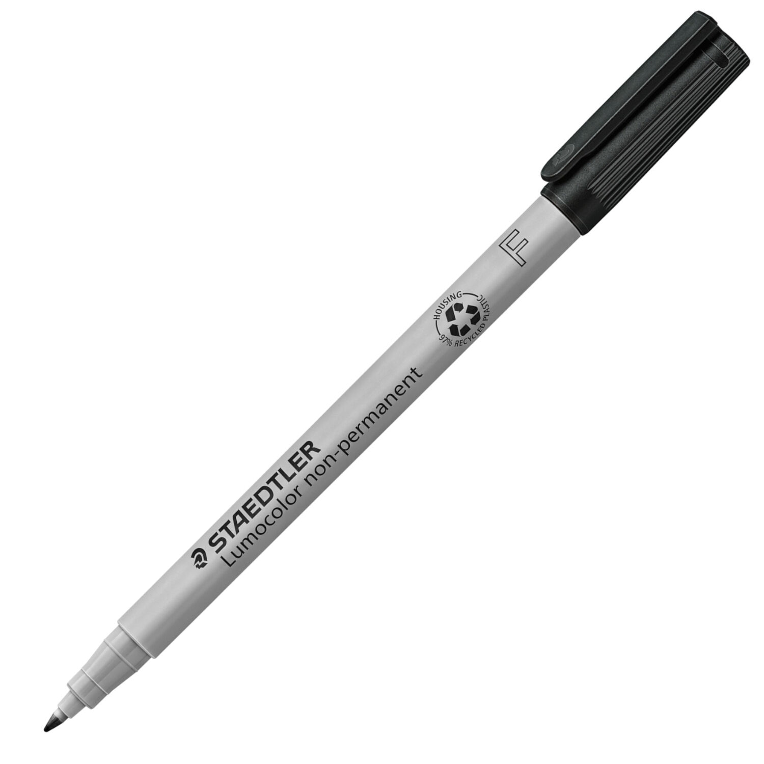 Staedtler Lumocolor Folienstift non-permanent, F 0,6mm, schwarz
