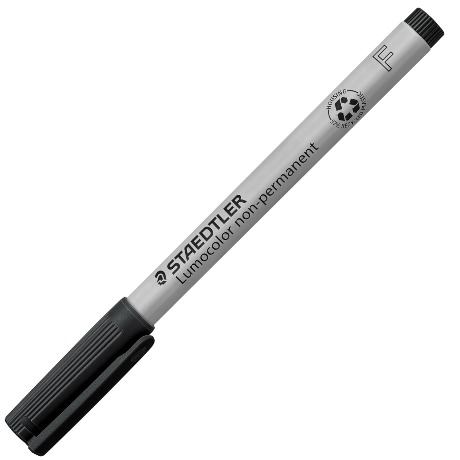 Staedtler Lumocolor Folienstift non-permanent, F 0,6mm, schwarz Bild 2