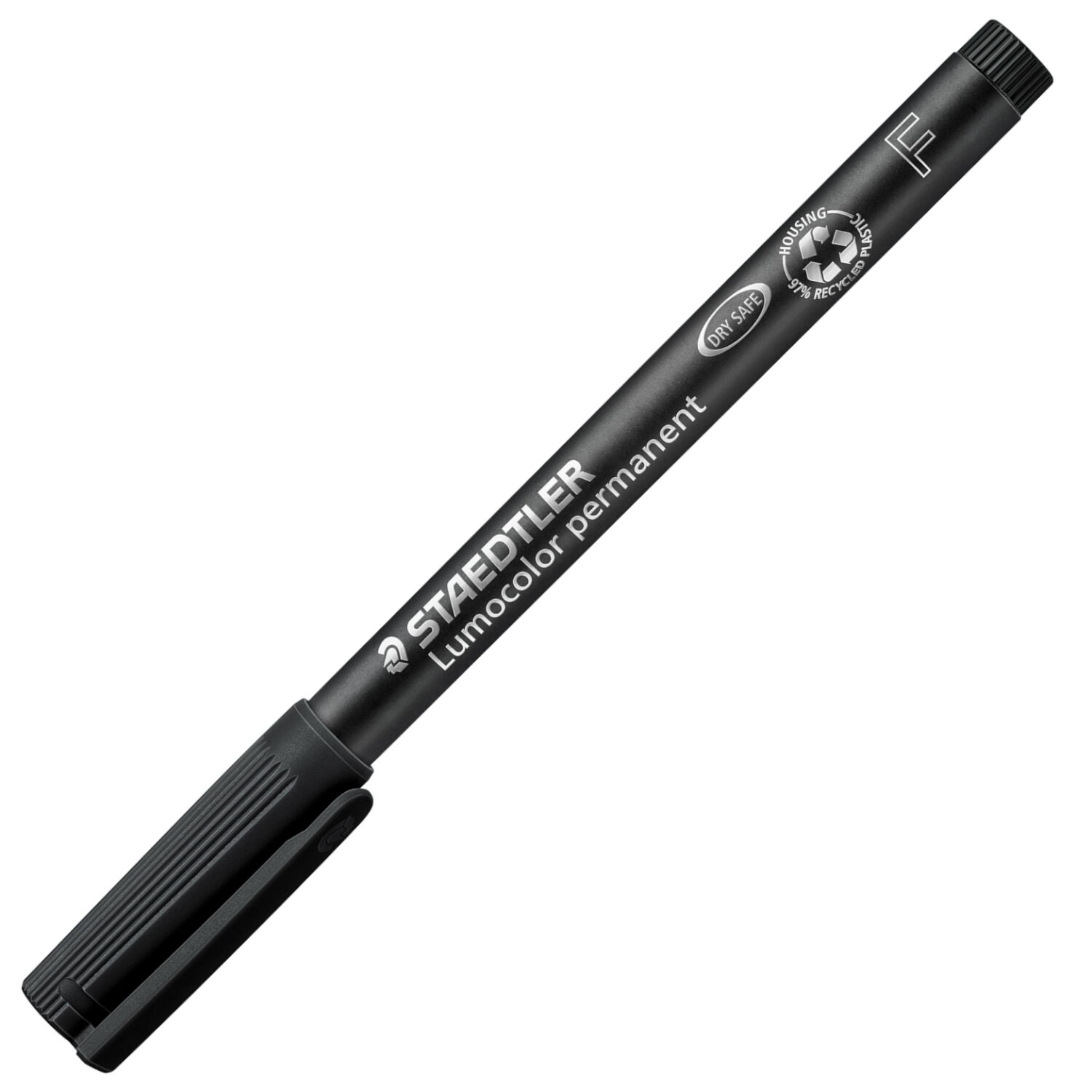 Staedtler Lumocolor Folienstift permanent, F 0,6mm, schwarz Bild 2
