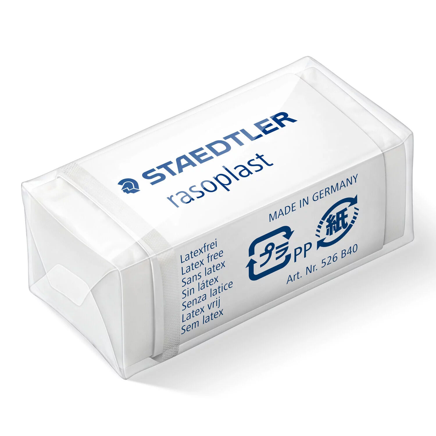 NEU Radierer rasoplast, Gr��e: 33 x 16 x 13mm, latexfrei