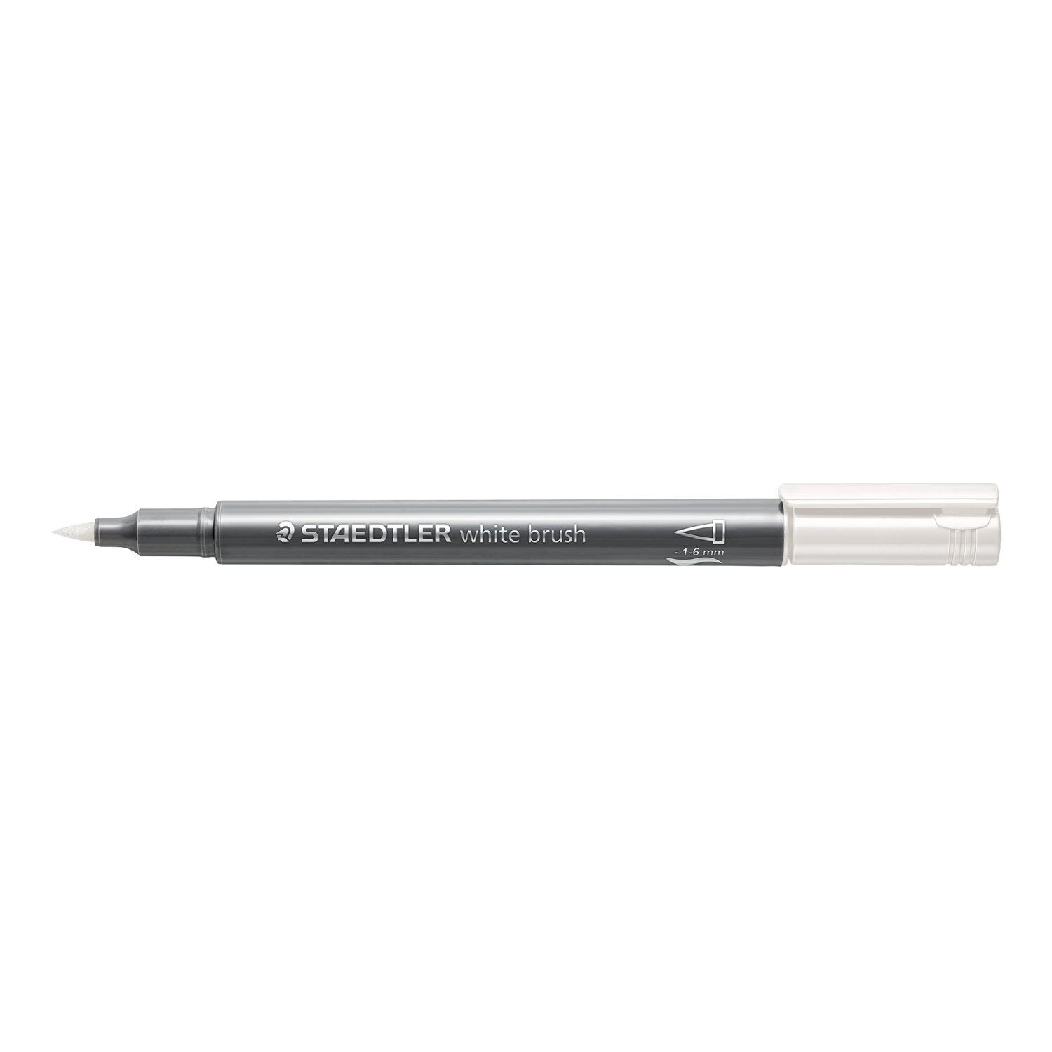 Staedtler Marker Metallic Brush Pen, Wei�