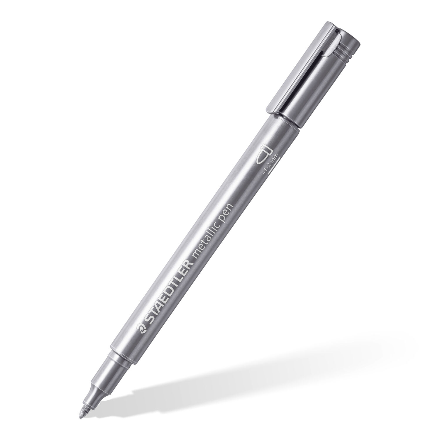 NEU Metallic Marker / Fasermaler Metallic Silber, 1 St�ck