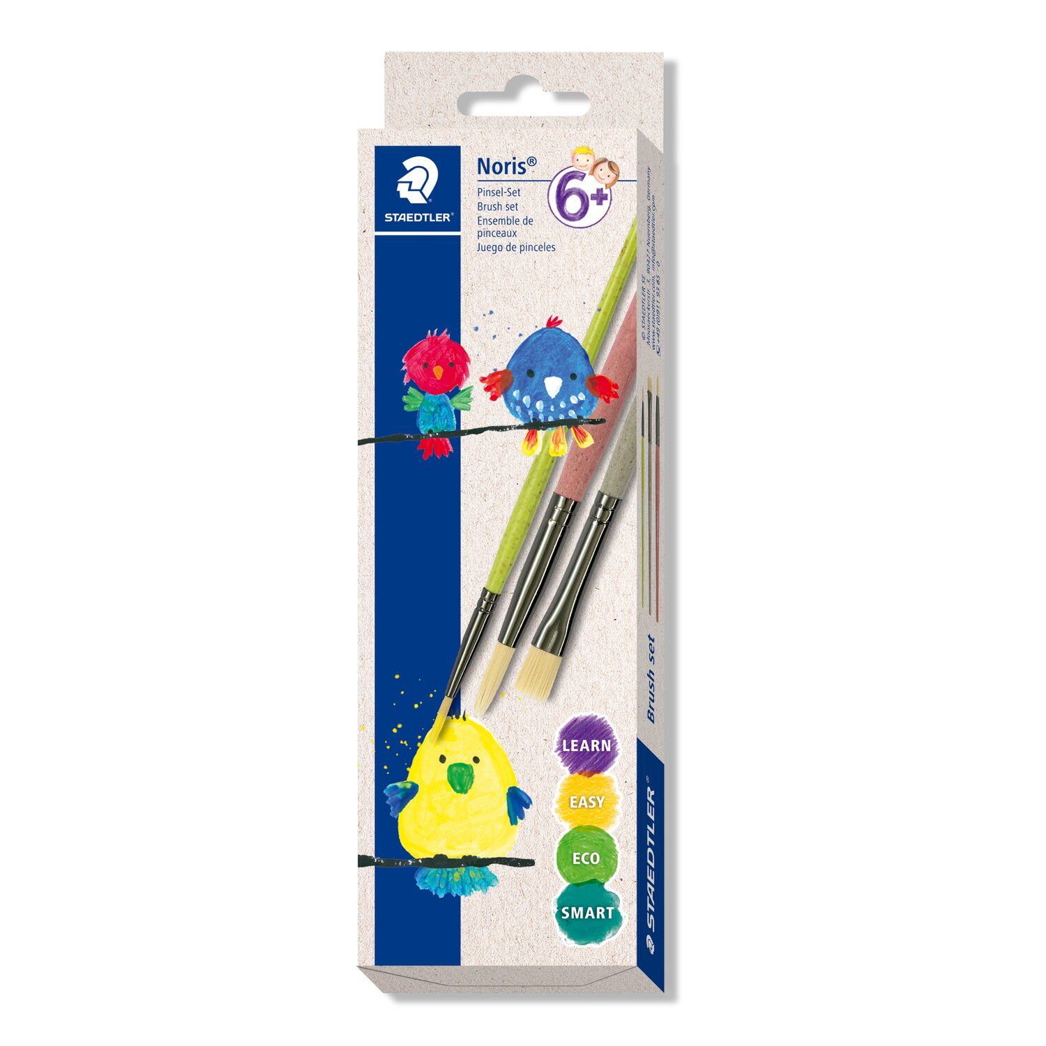 Staedtler Pinselset Noris 3 St�ck sortiert