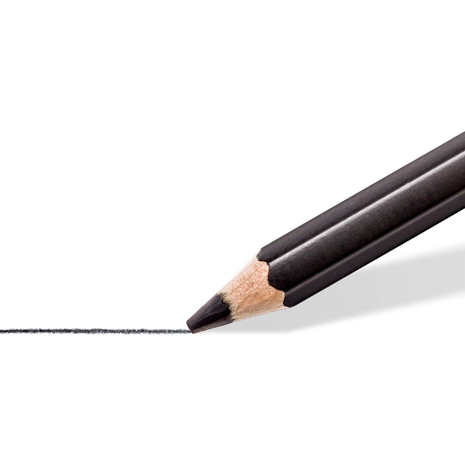 Staedtler schwarzer Zeichenbleistift, Mars Lumograph Black 100B, 1 St�ck H�rtegrad: HB Bild 2