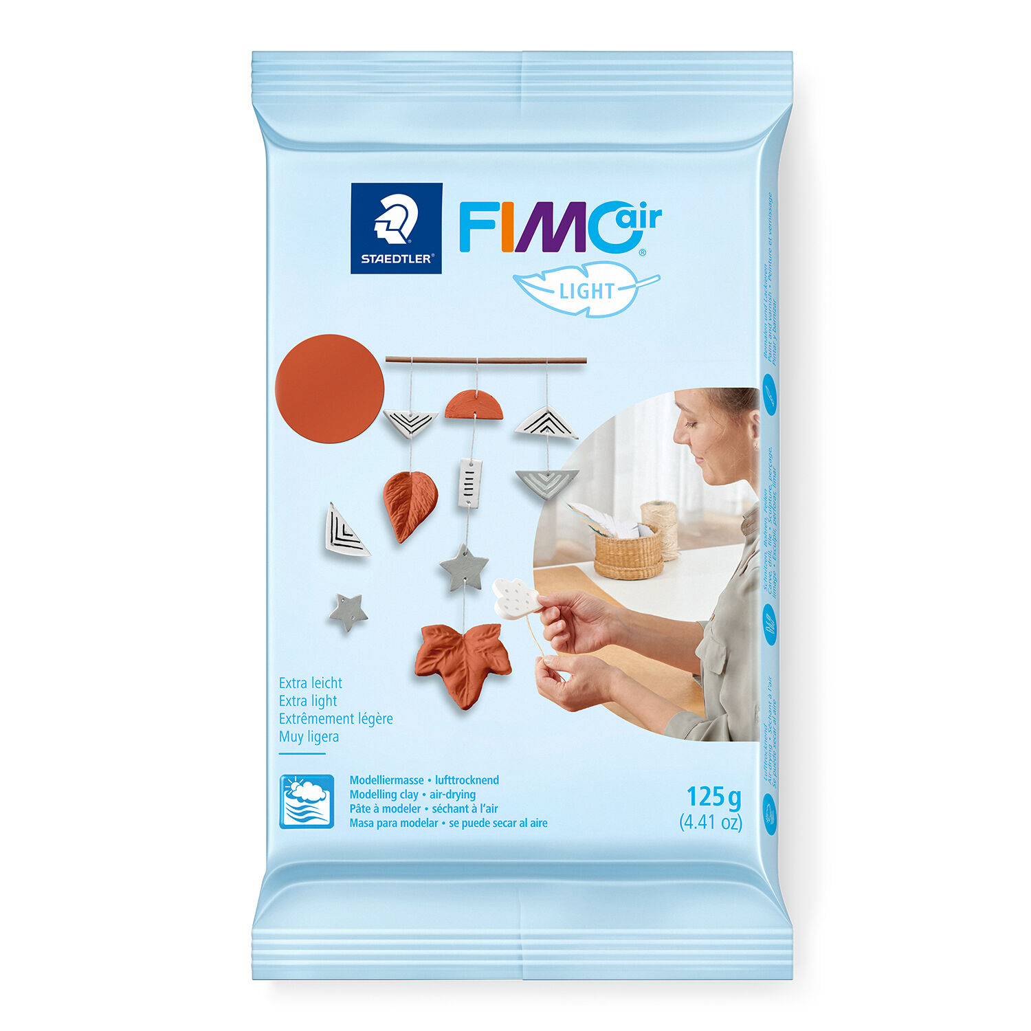 SALE FimoAir Light lufttrocknende Modelliermasse, 125g, terrakotta