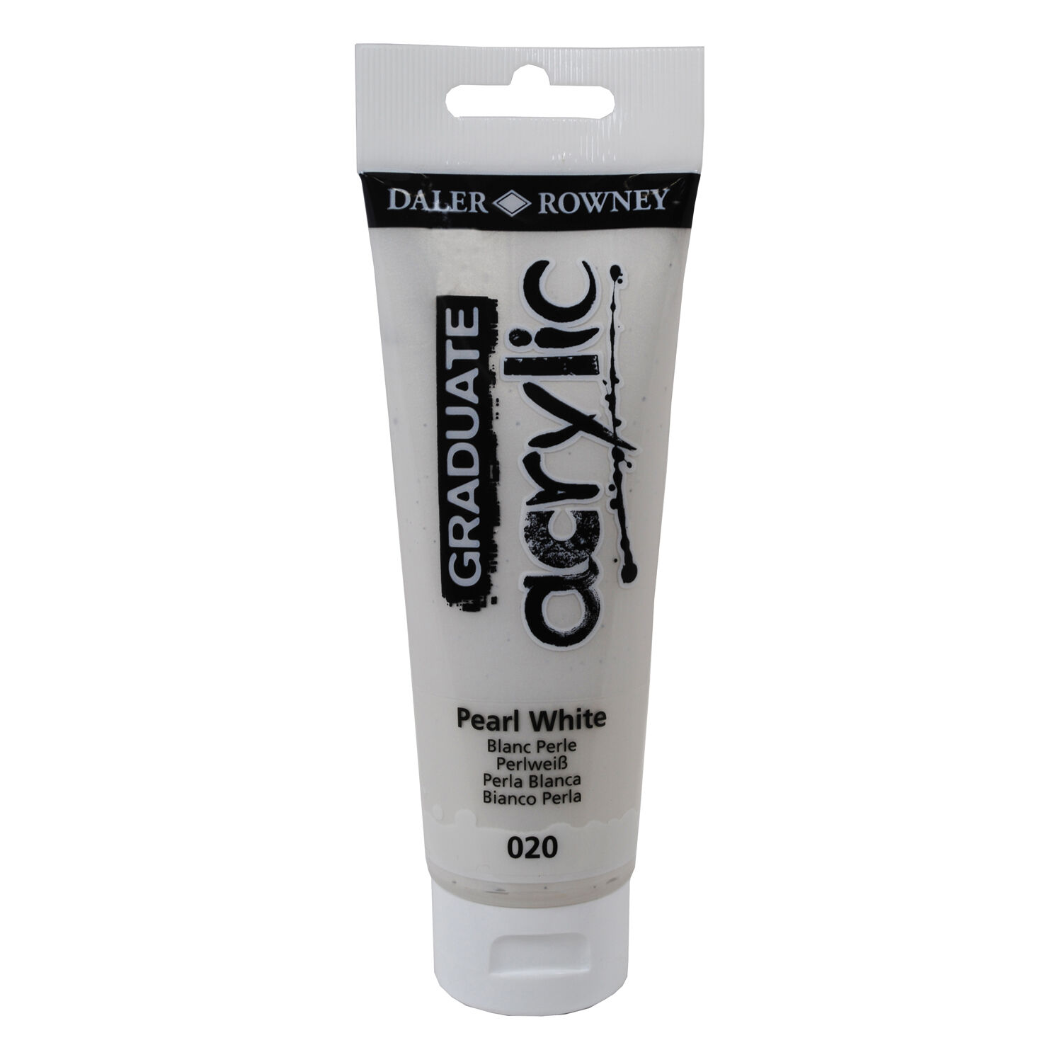 NEU GRADUATE Acrylfarbe 120 ml, Perlwei�