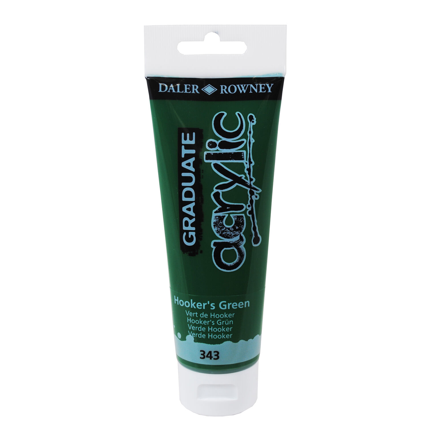 NEU GRADUATE Acrylfarbe 120 ml, Hooker's Gr�n