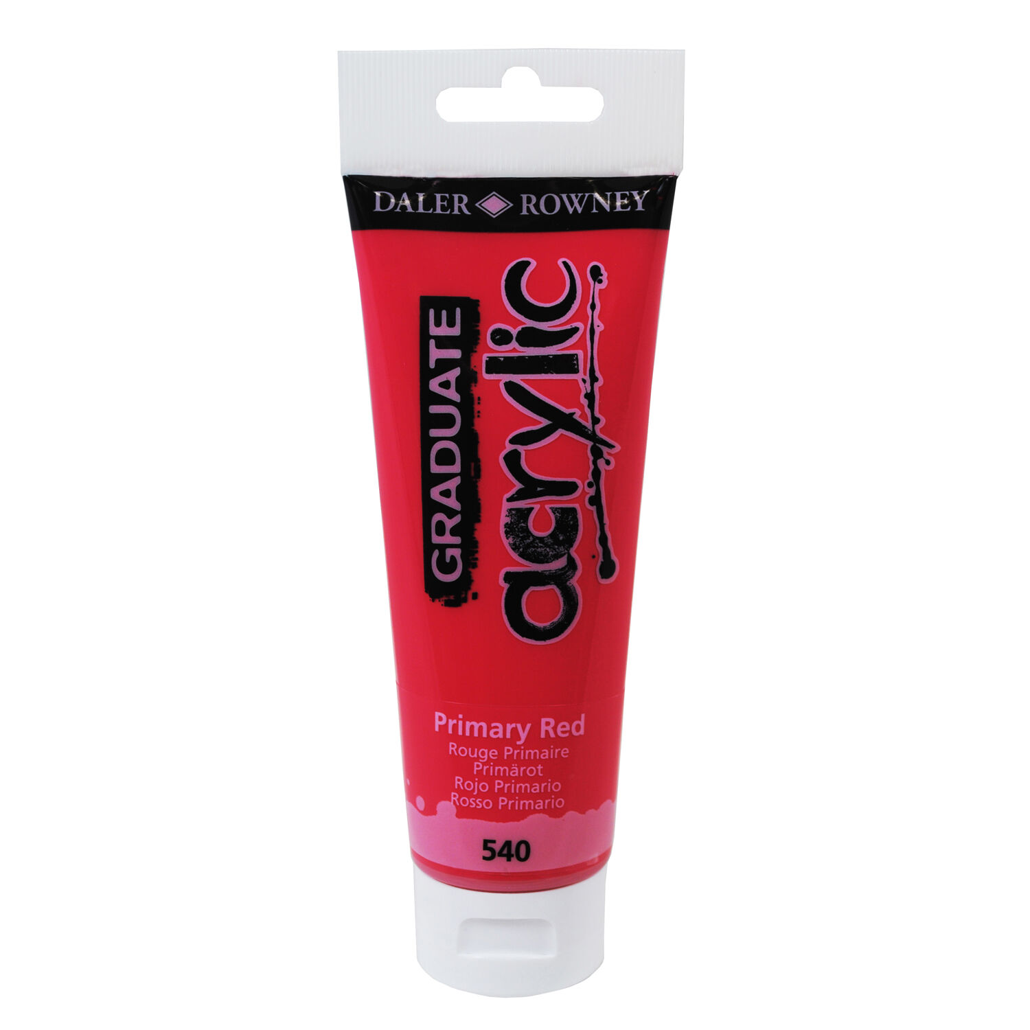 NEU GRADUATE Acrylfarbe 120 ml, Prim�r-Rot