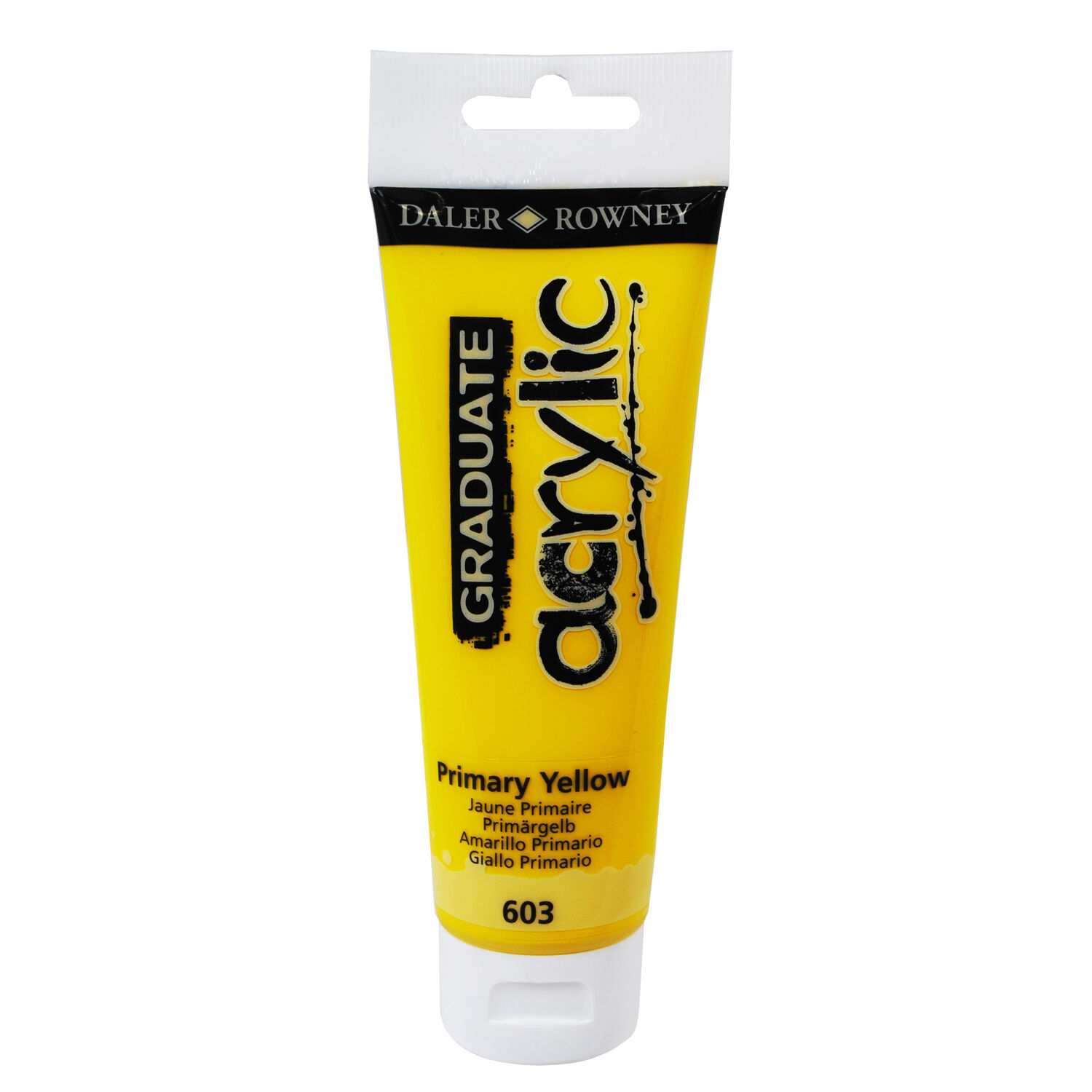NEU GRADUATE Acrylfarbe 120 ml, Prim�r-Gelb