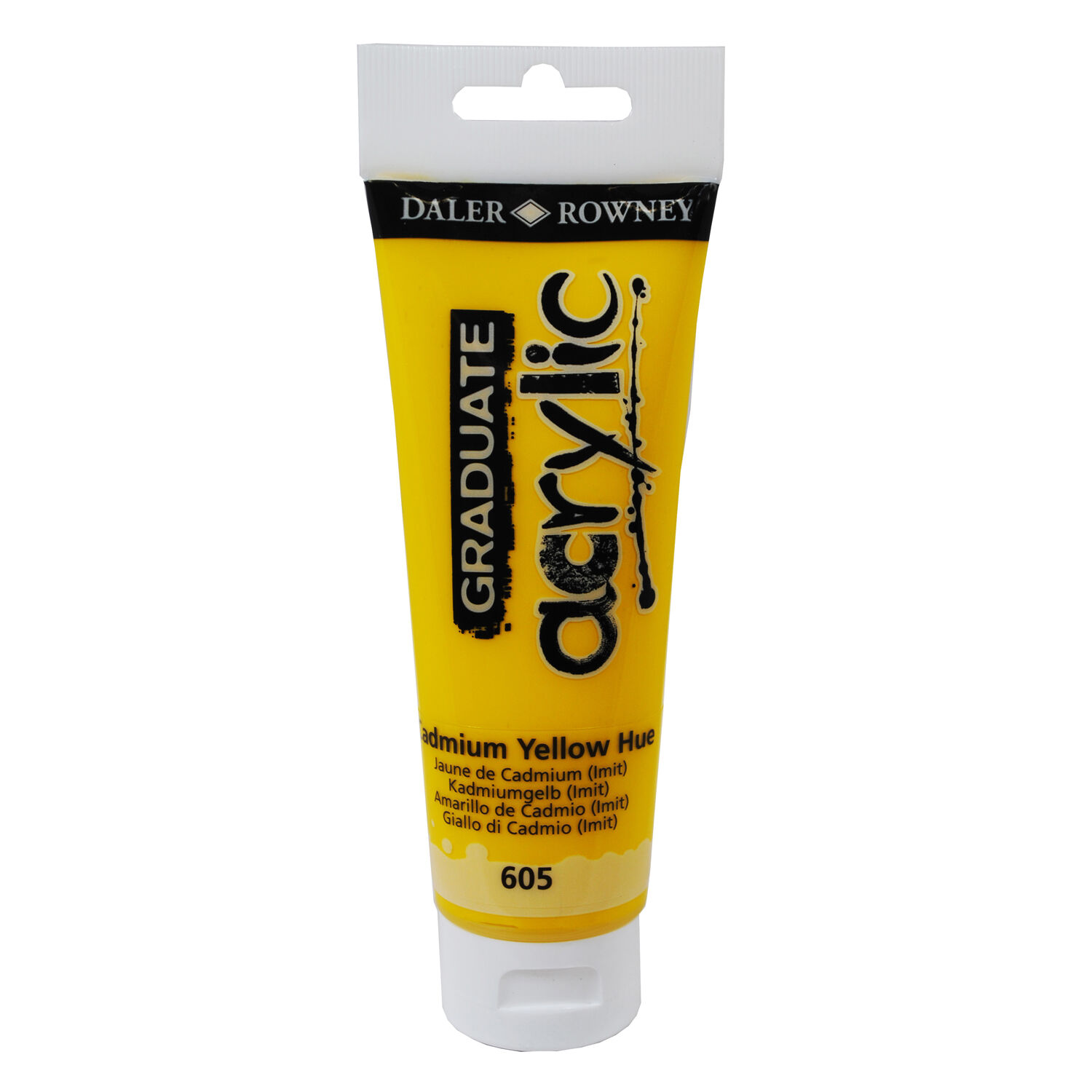 NEU GRADUATE Acrylfarbe 120 ml, Kadmiumgelb (imit.)