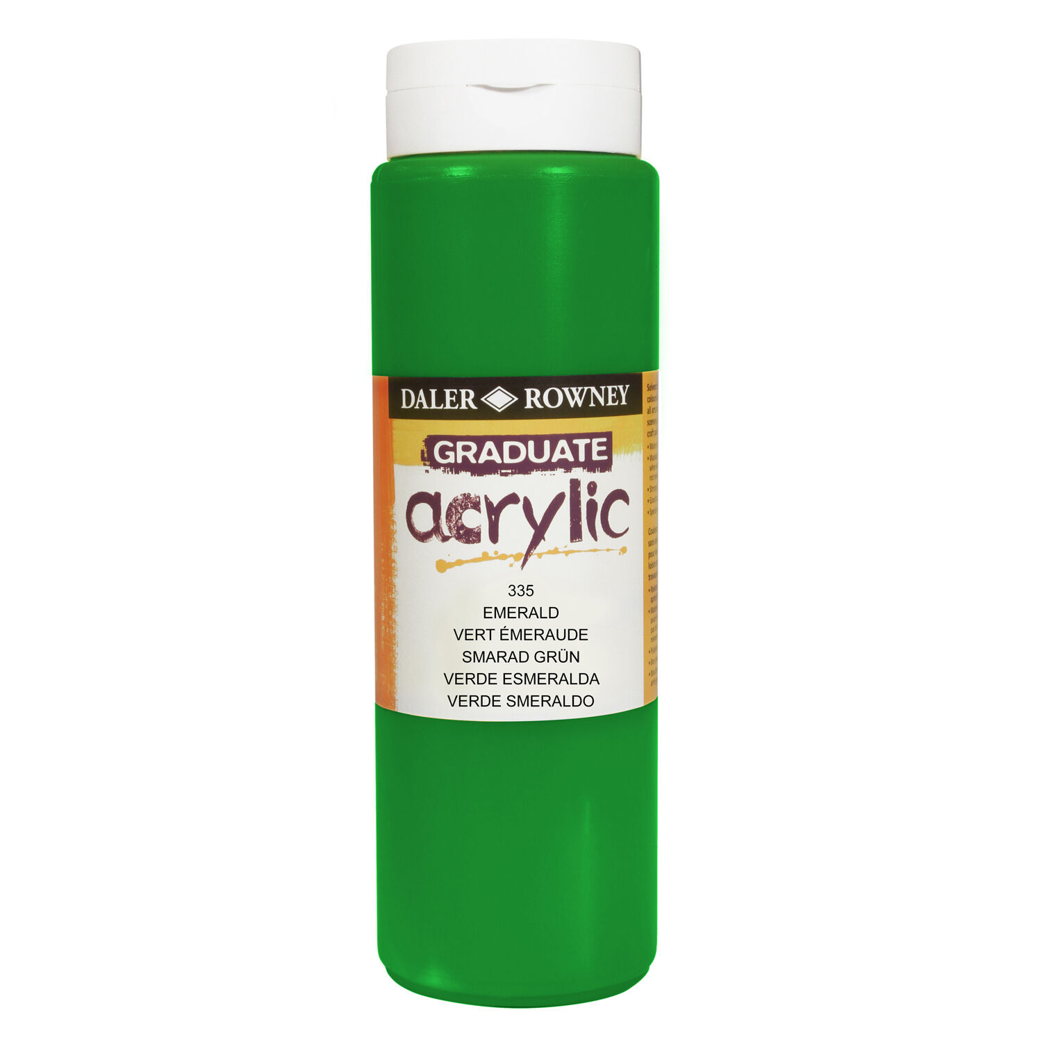 NEU GRADUATE Acrylfarbe 500 ml, Smaragdgr�n
