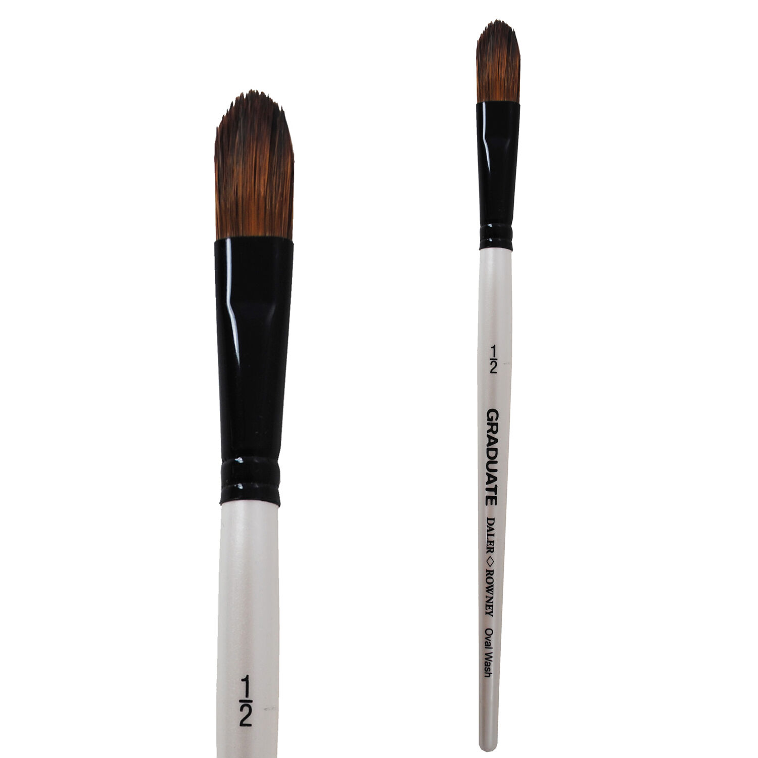 NEU GRADUATE Pinsel Ponyhaar/Synthetik, Verwascher oval, kurzstielig, Gr. ��