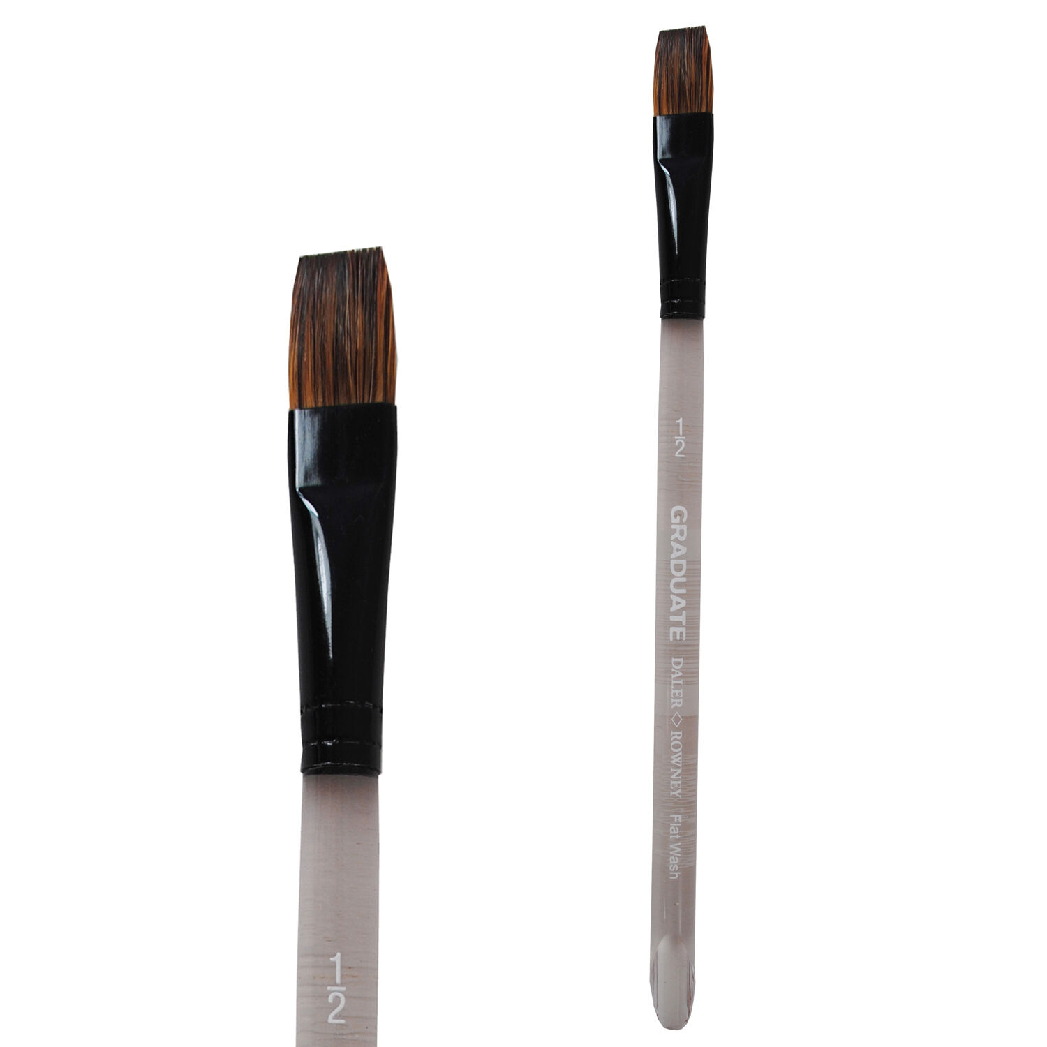 NEU GRADUATE Pinsel Ponyhaar/Synthetik, Verwascher flach, kurzstielig, Gr. ��