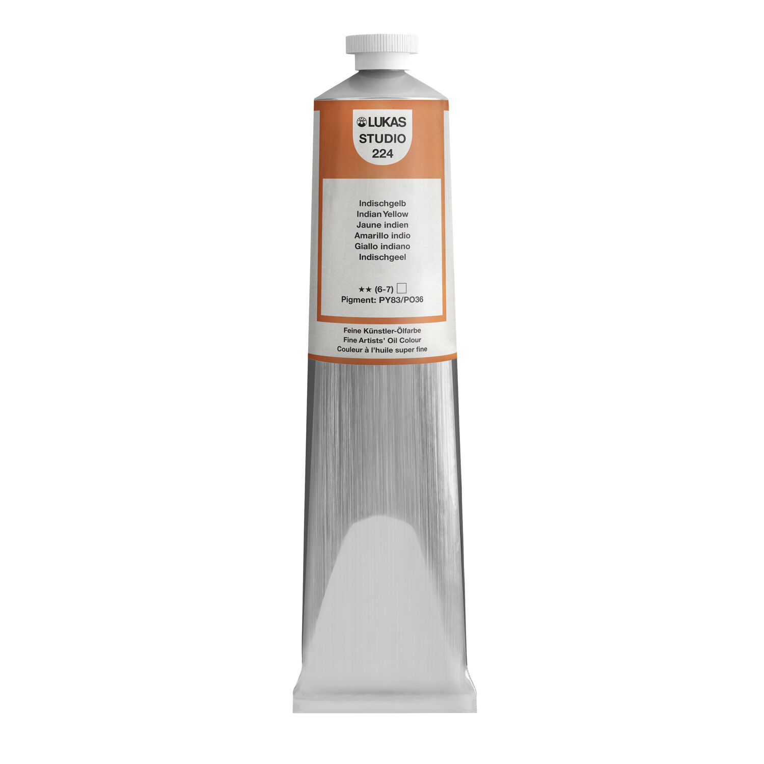 NEU LUKAS STUDIO OIL / �lmalfarbe, 200 ml, Indischgelb