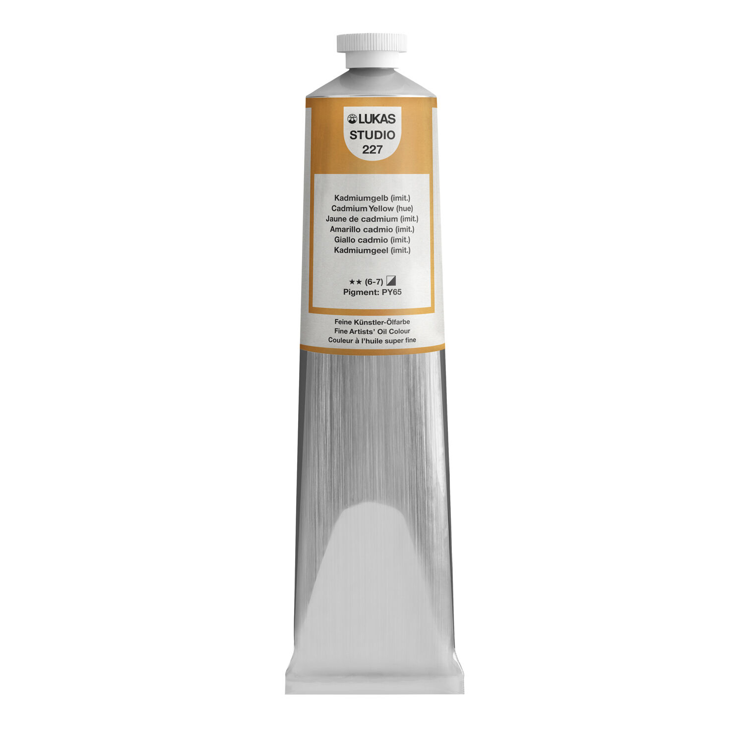 NEU LUKAS STUDIO OIL / �lmalfarbe, 200 ml, Kadmiumgelb (imit.)