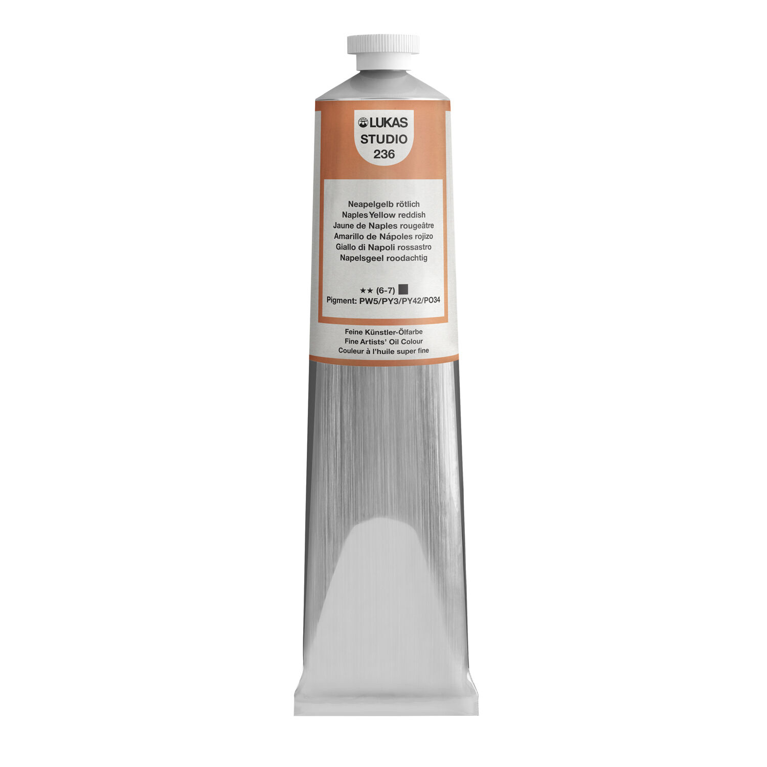 NEU LUKAS STUDIO OIL / �lmalfarbe, 200 ml, Neapelgelb r�tlich