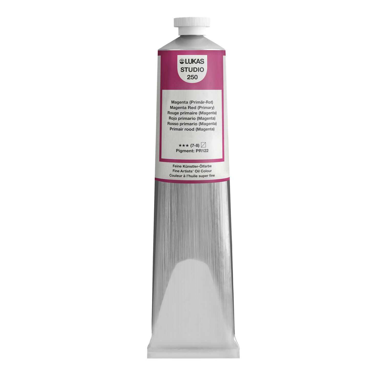 NEU LUKAS STUDIO OIL / �lmalfarbe, 200 ml, Magenta (Prim�r-Rot)
