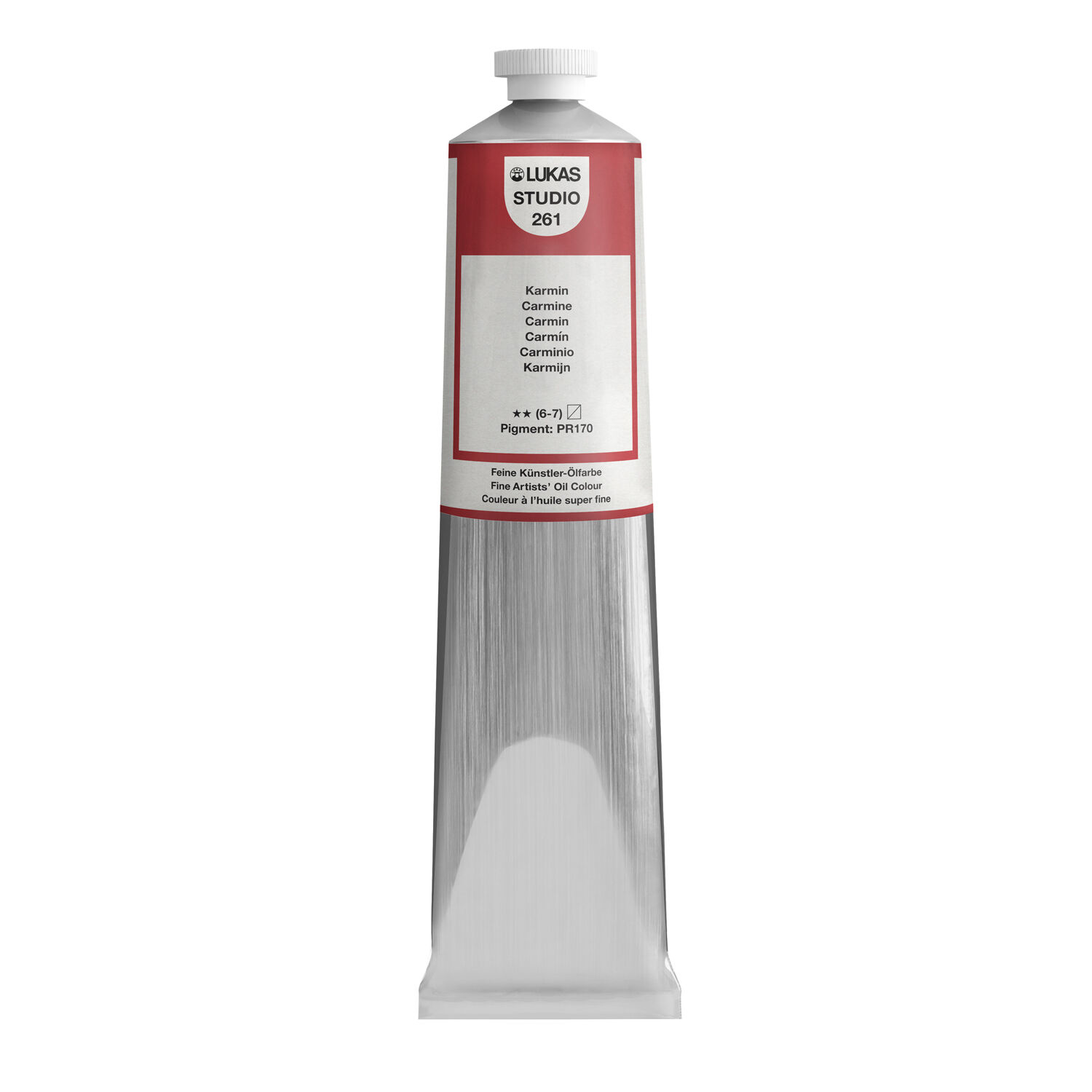 NEU LUKAS STUDIO OIL / �lmalfarbe, 200 ml, Karmin