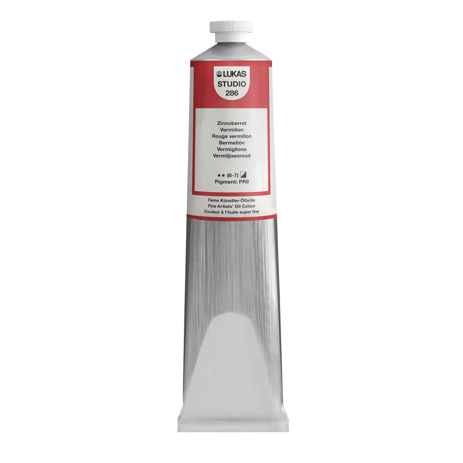 NEU LUKAS STUDIO OIL / �lmalfarbe, 200 ml, Zinnoberrot
