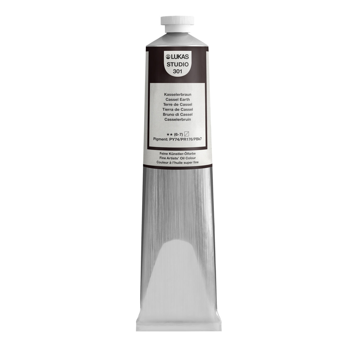 NEU LUKAS STUDIO OIL / �lmalfarbe, 200 ml, Kasselerbraun