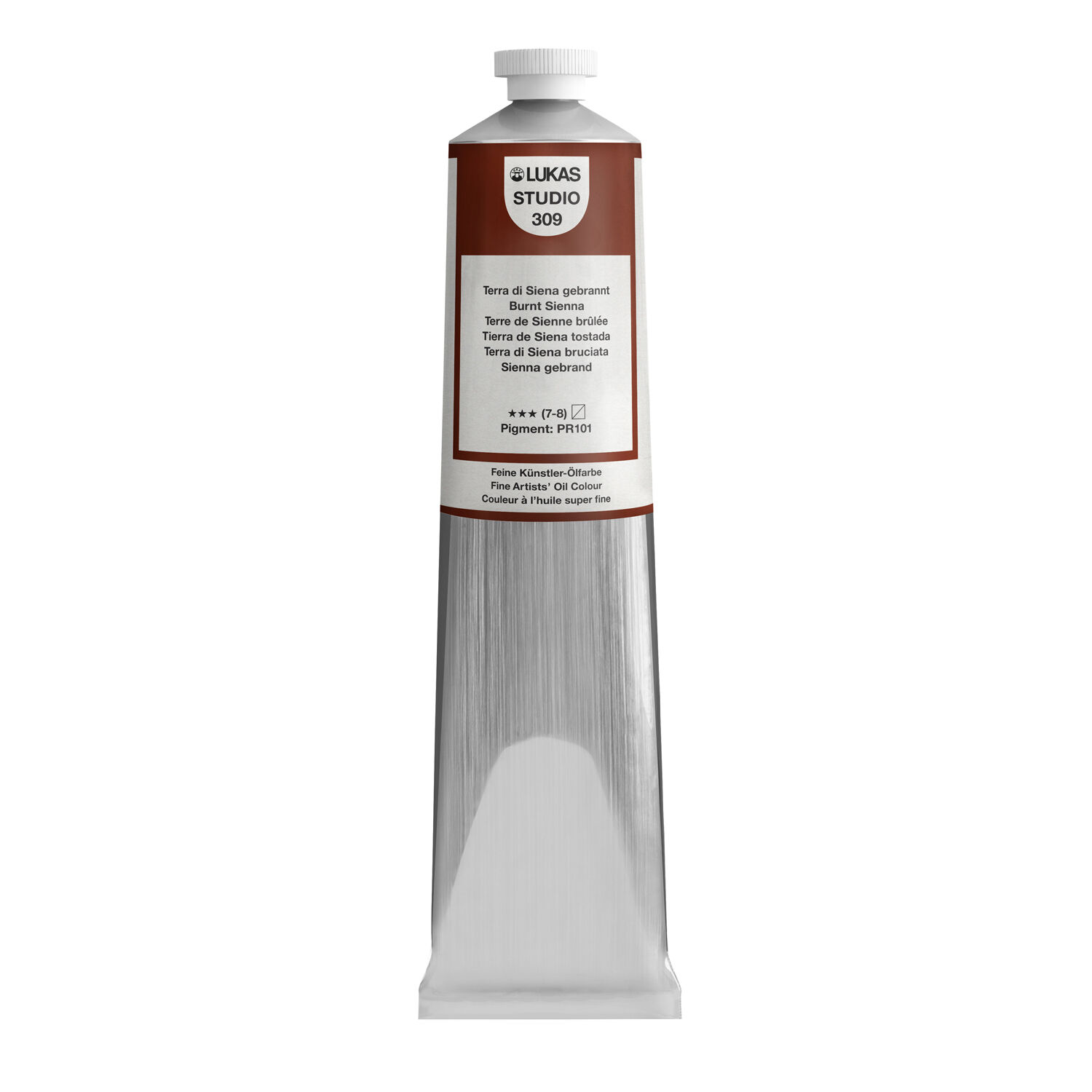 NEU LUKAS STUDIO OIL / �lmalfarbe, 200 ml, Terra di Siena gebrannt