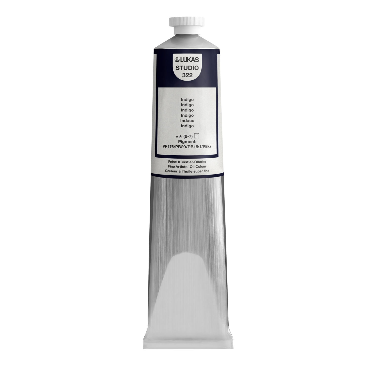 NEU LUKAS STUDIO OIL / �lmalfarbe, 200 ml, Indigo