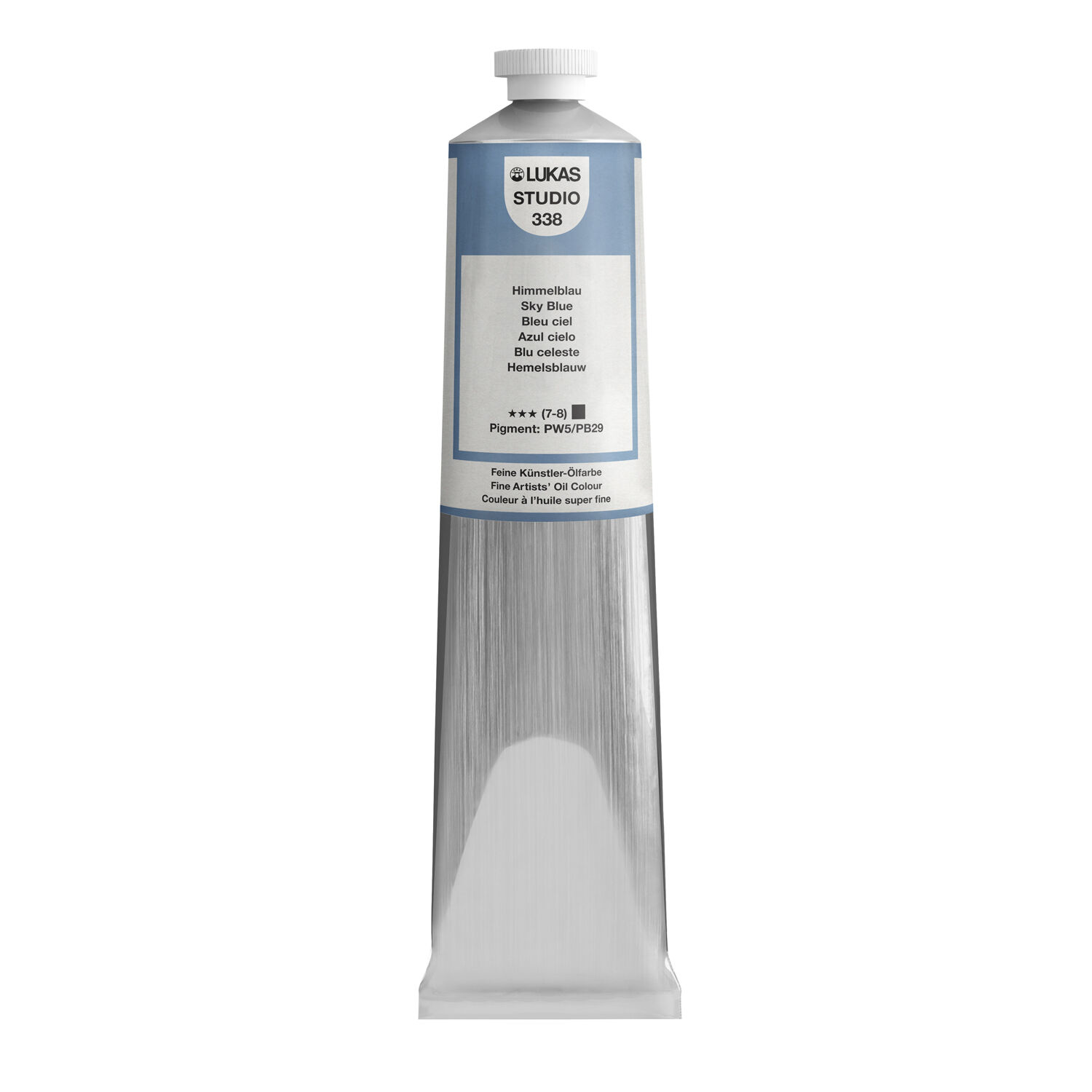 NEU LUKAS STUDIO OIL / �lmalfarbe, 200 ml, Himmelblau