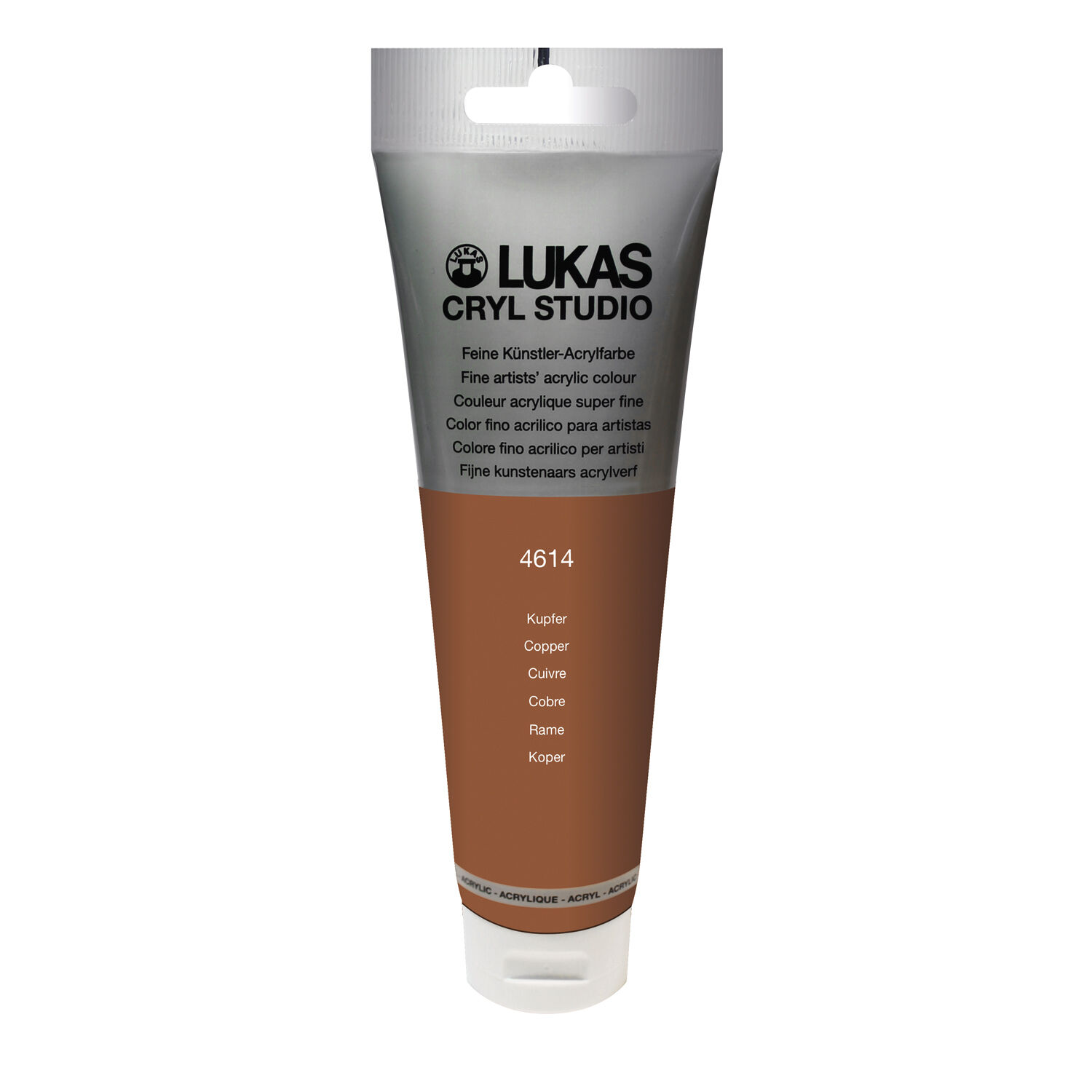 NEU LUKAS CRYL STUDIO / Acrylfarbe, 125 ml, Kupfer