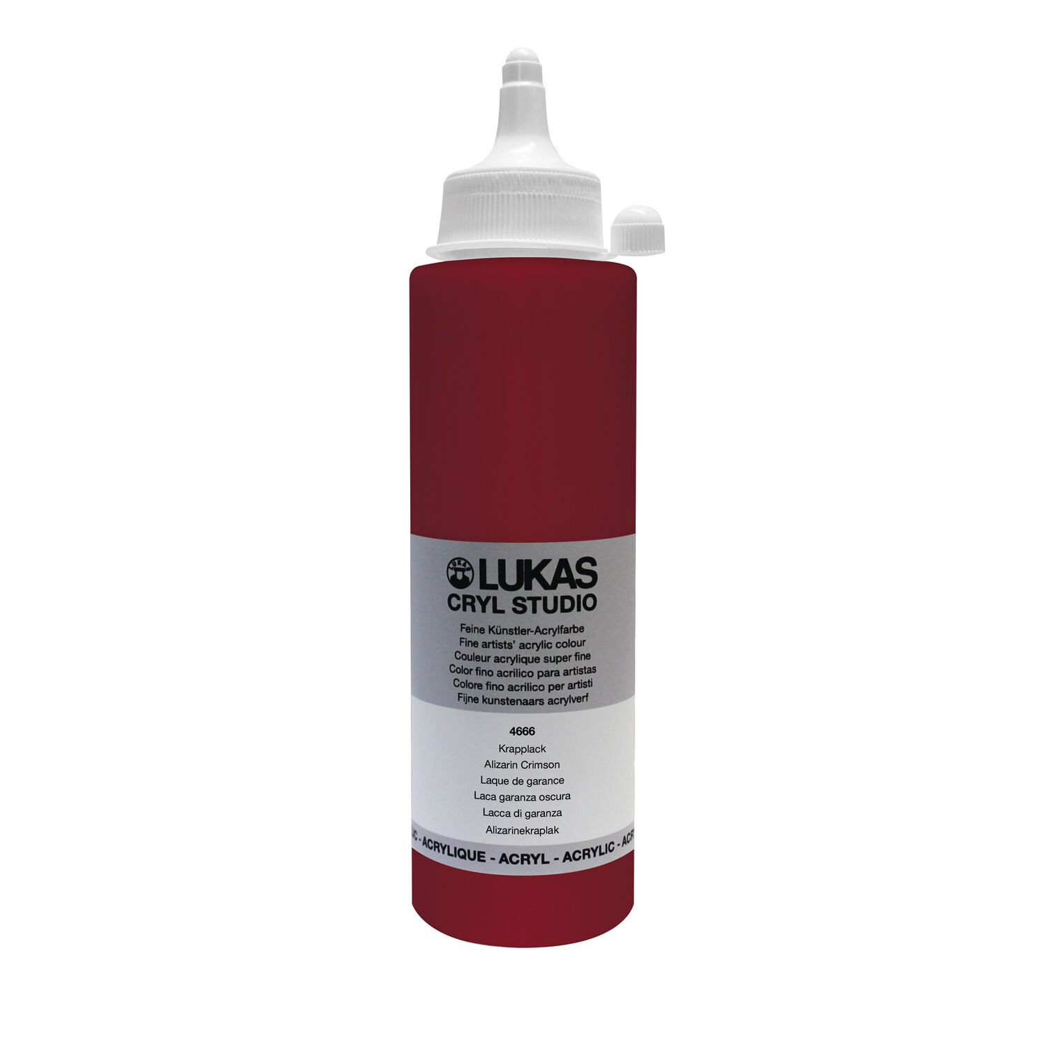 NEU LUKAS CRYL STUDIO / Acrylfarbe, 250 ml, Krapplack
