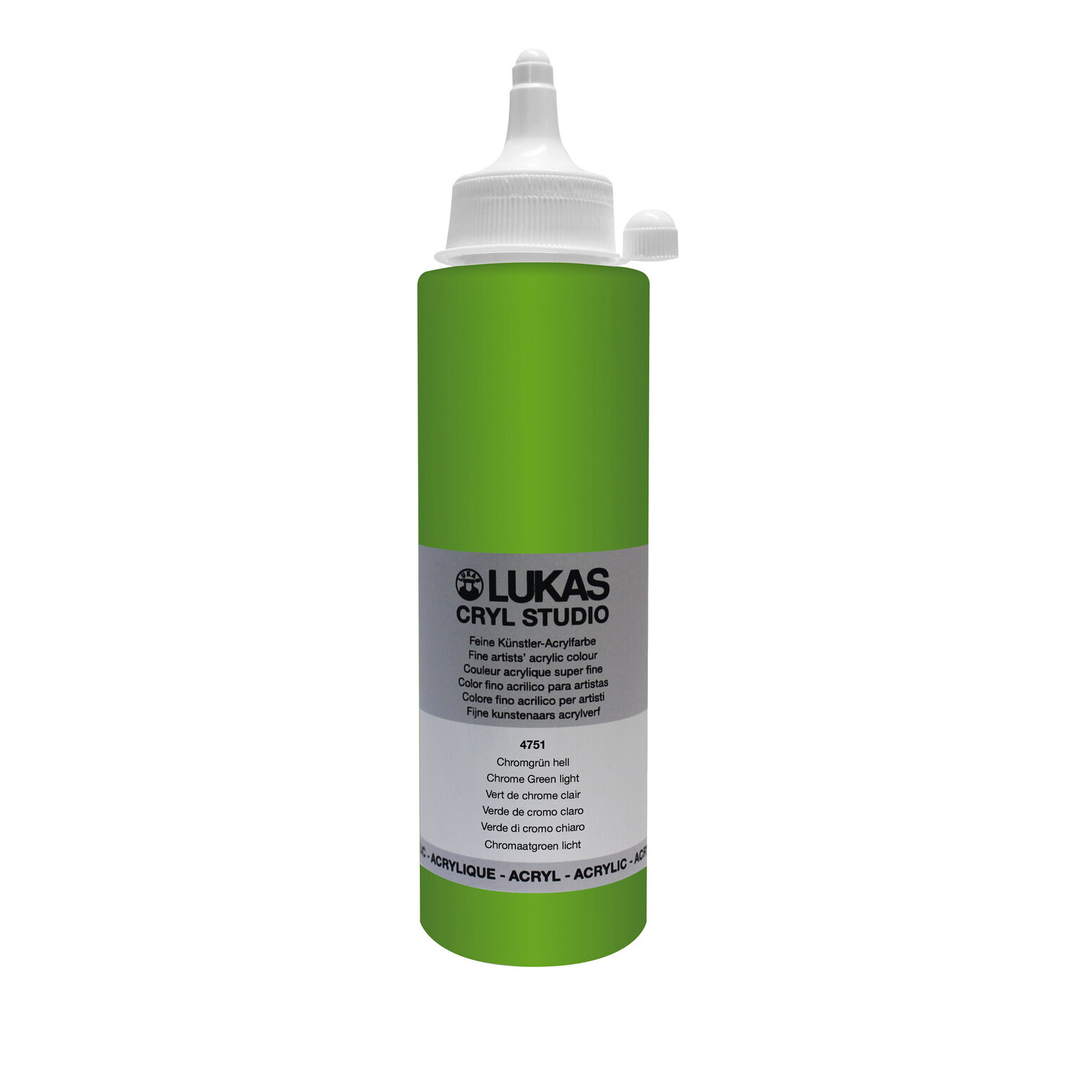 NEU LUKAS CRYL STUDIO / Acrylfarbe, 250 ml, Chromgr�n hell