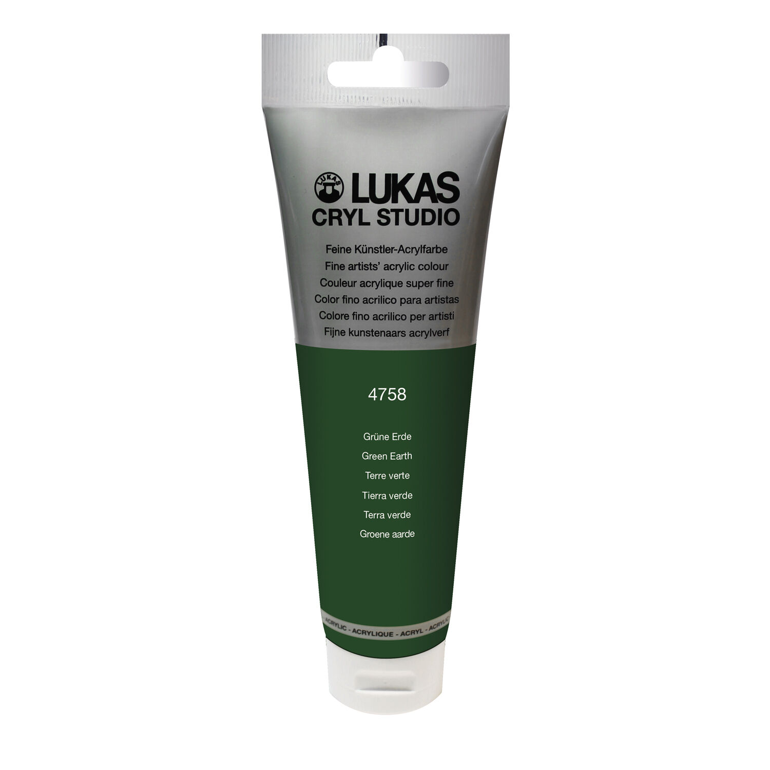 NEU LUKAS CRYL STUDIO / Acrylfarbe, 125 ml, Gr�ne Erde