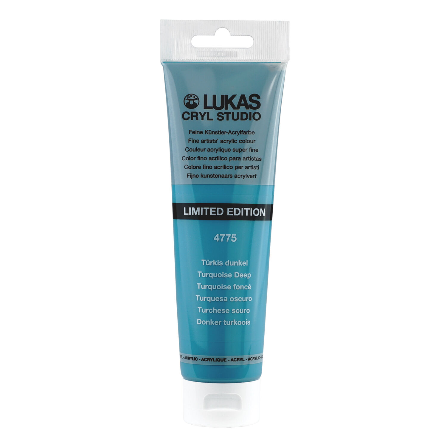 NEU LUKAS CRYL STUDIO / Acrylfarbe, 125 ml, T�rkis dunkel