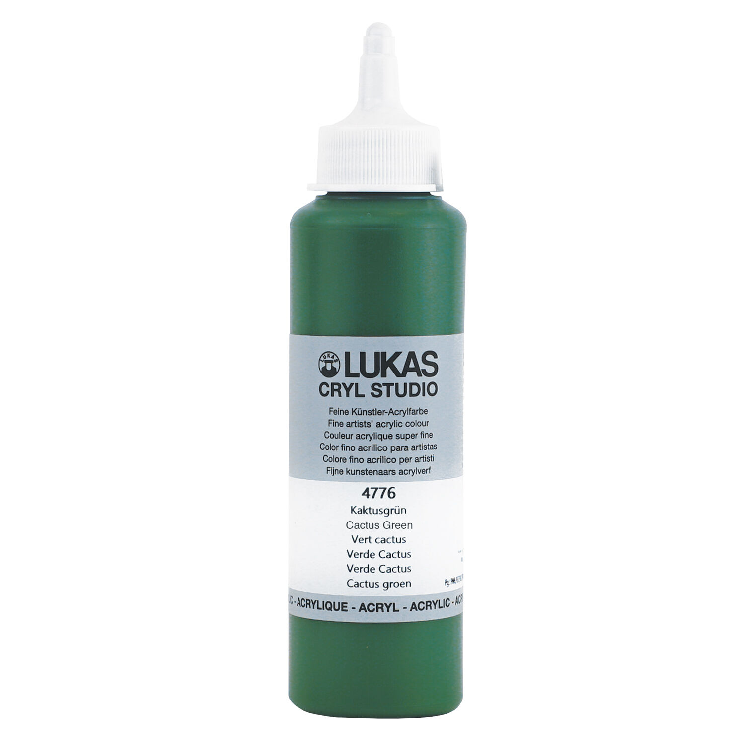 NEU LUKAS CRYL STUDIO / Acrylfarbe, 250 ml, Kaktusgr�n