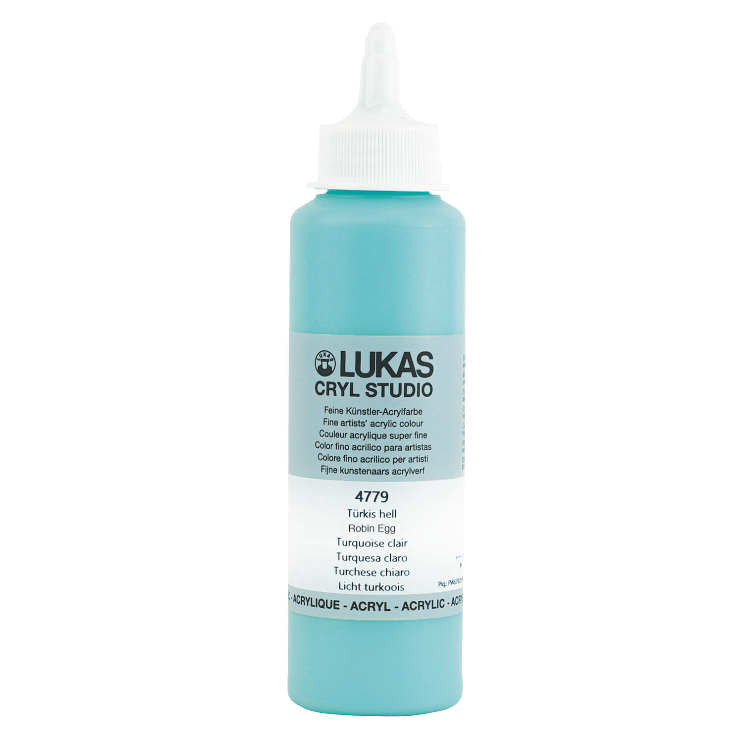 NEU LUKAS CRYL STUDIO / Acrylfarbe, 250 ml, T�rkis hell