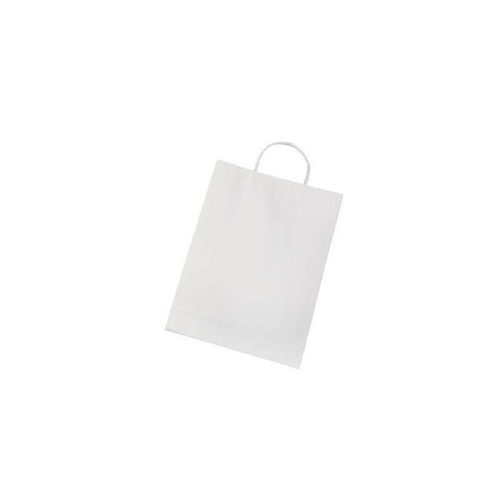Papiert�ten wei�, 20 St�ck, 18x8x21cm, PREISHIT