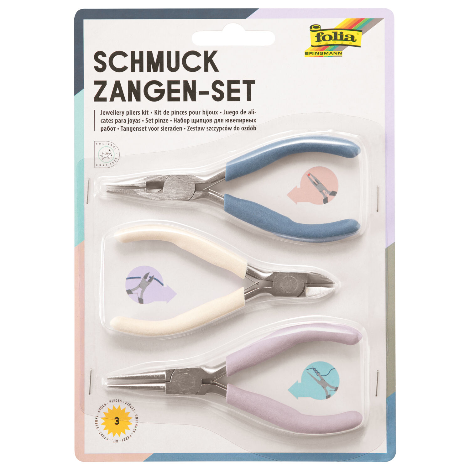 Schmuckzangen-Set, 3 St�ck