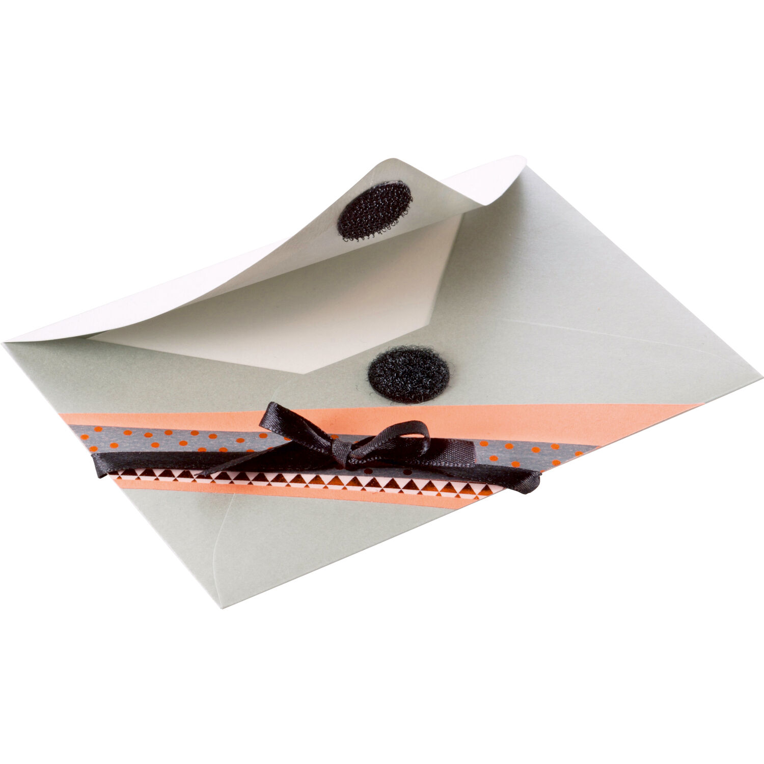 Klettpunkte schwarz + wei�, 30 St�ck, � 2 cm Bild 4