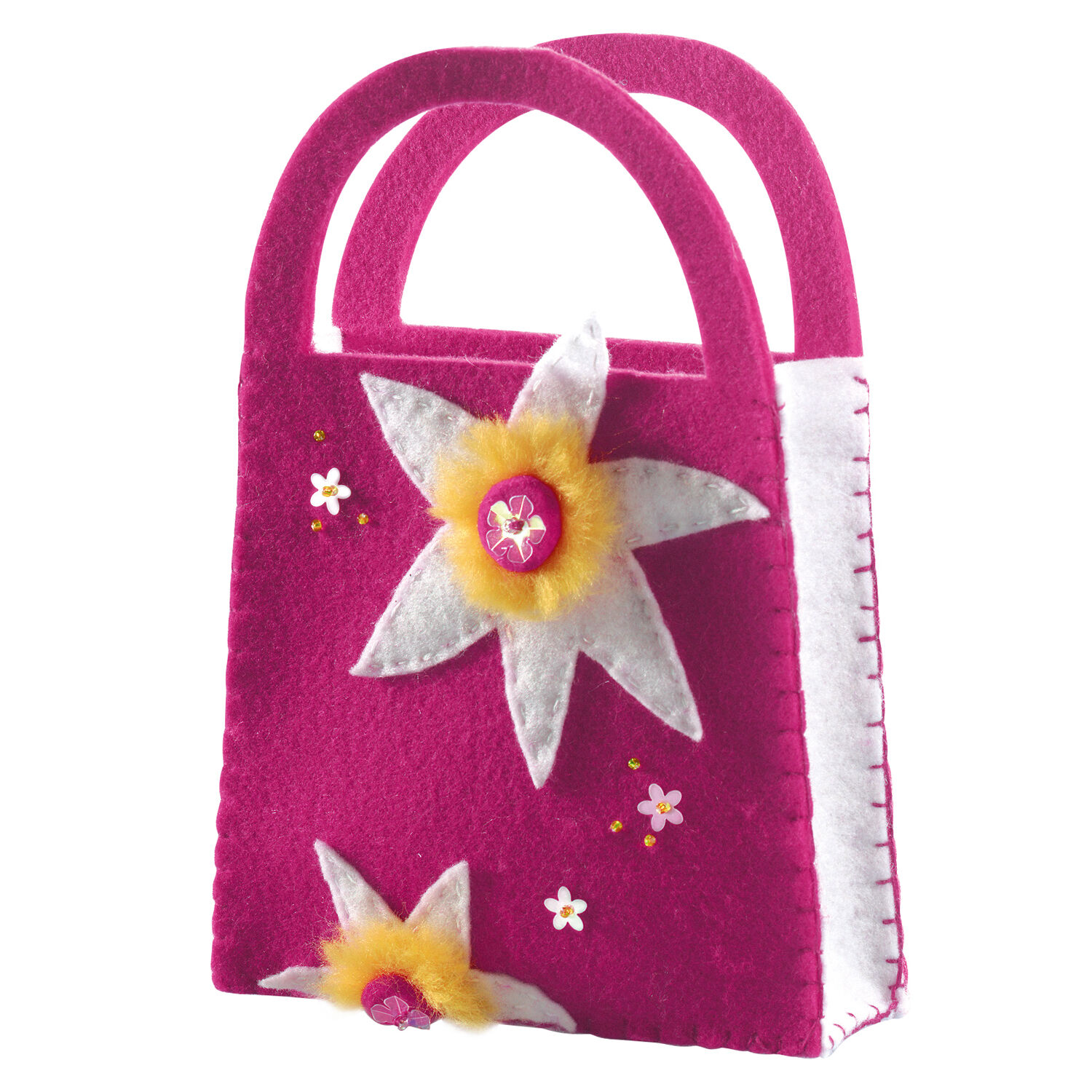 Filzplatte 10er Pack, 20x30 cm, Wei� Bild 3