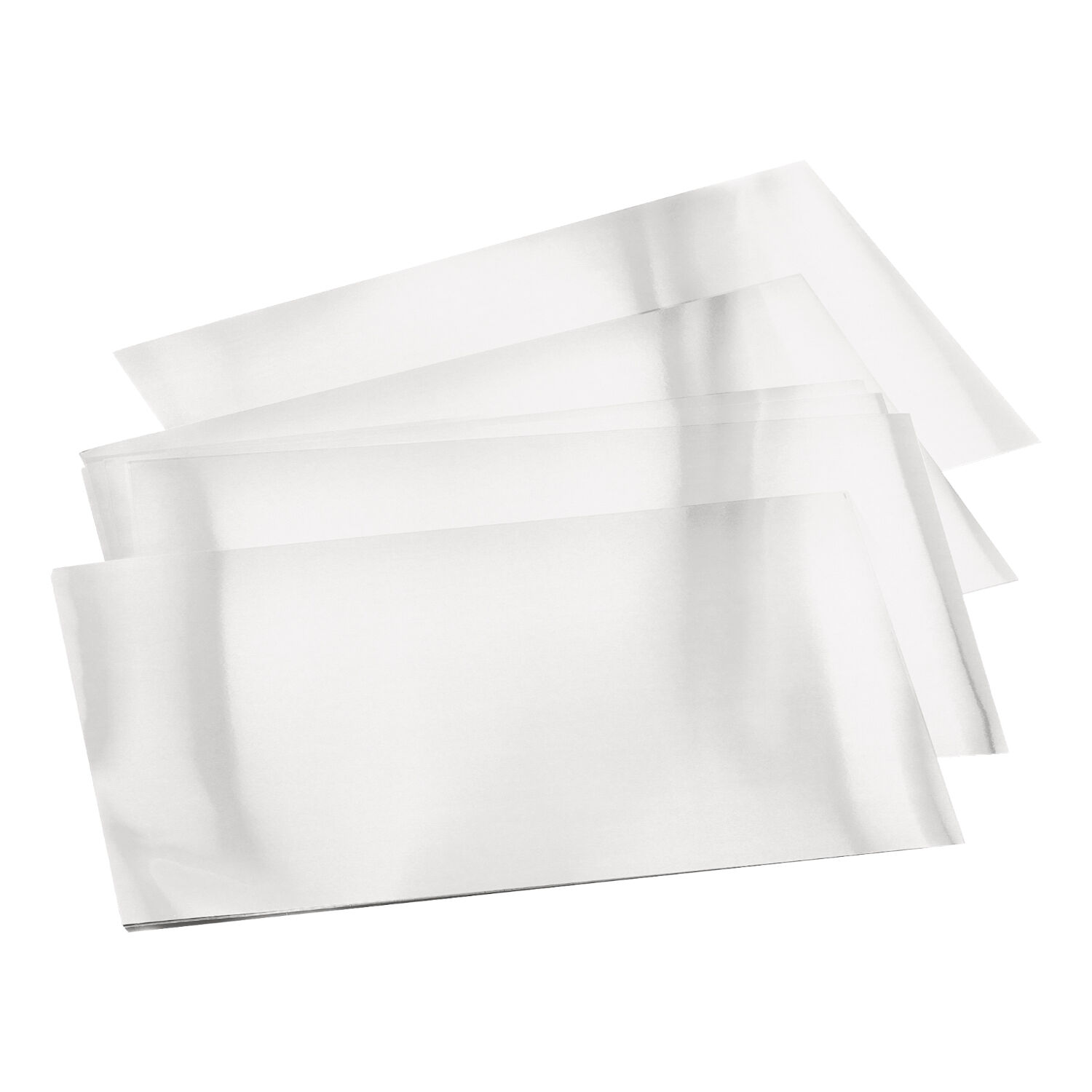 Pr�gefolie, 3 Bogen, 19x30cm, silber Bild 2