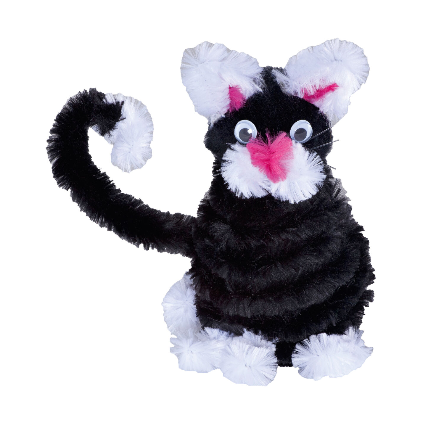 Chenilledraht / Pfeifenputzer / Biegepl�sch extra flauschig, 50cm, 10Stk. Sortiert Bild 3
