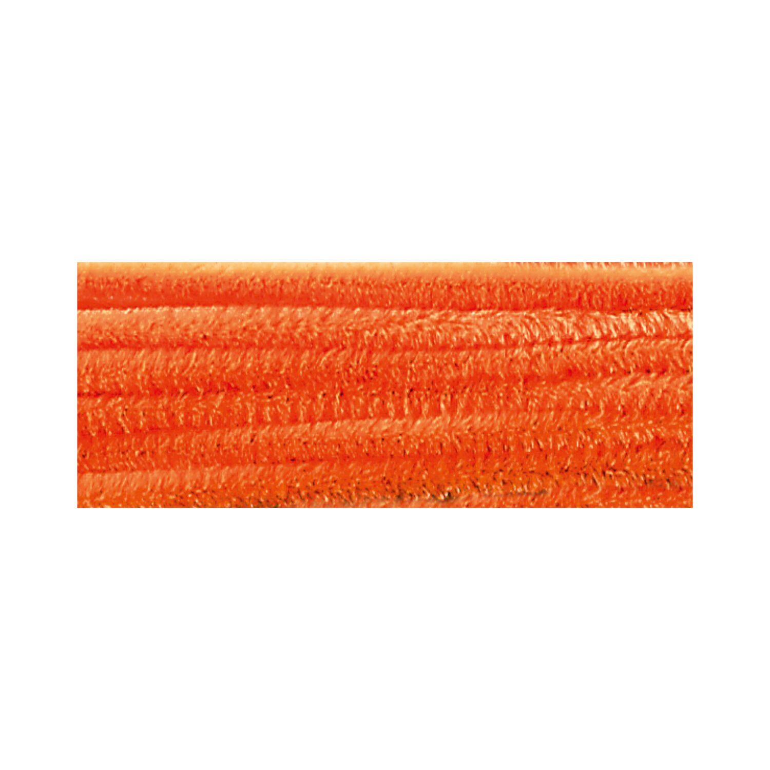 Chenilledraht / Pfeifenputzer / Biegepl�sch 10 Stk.St�rke 8 mm, orange Bild 2