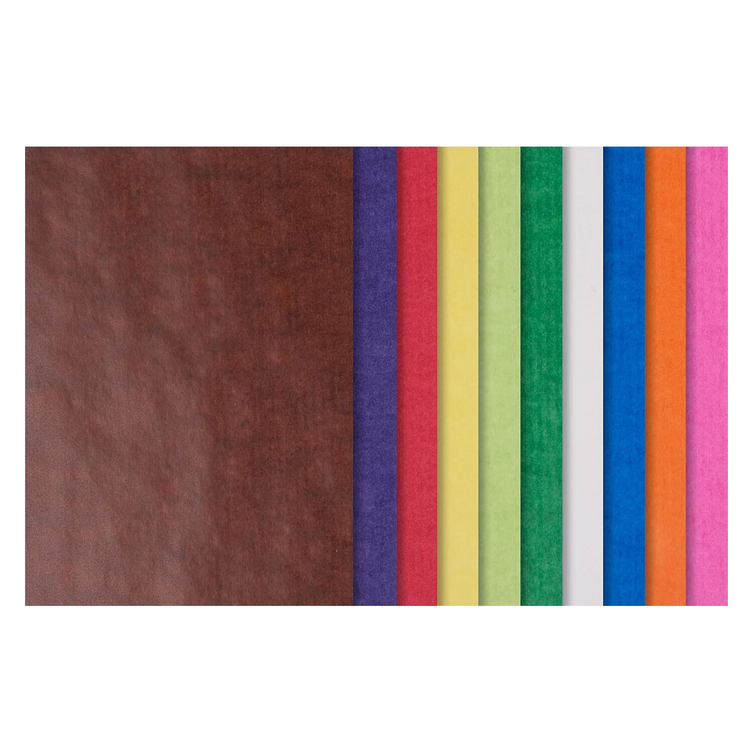 Sparpack Transparentpapier 100 Bg. farbig sortiert