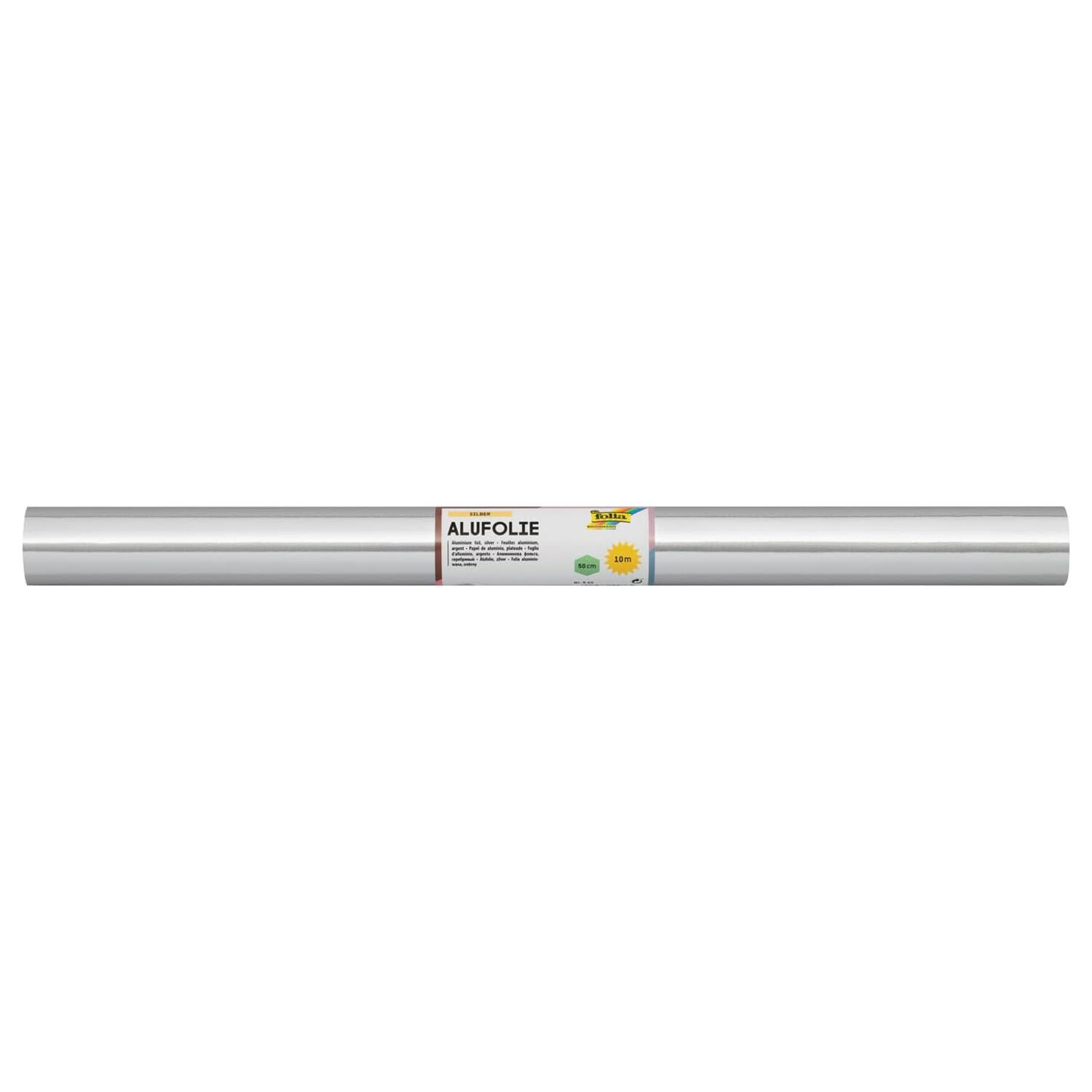 Gro�rolle Alufolie, 50cmx10m, silber/silber
