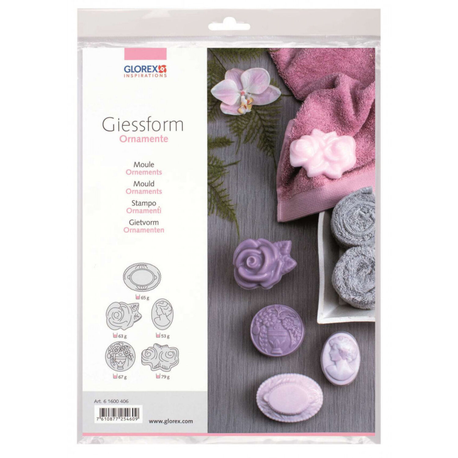 SALE Gie�form Rosen/ Ornamente Bild 2