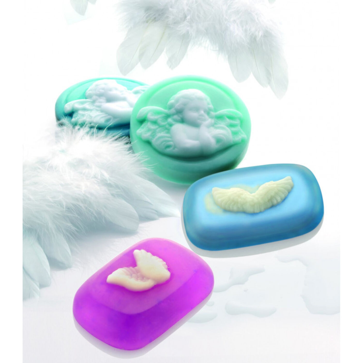 SALE Seifen-Gie�form Engelsfl�gel 3 Motive Bild 3