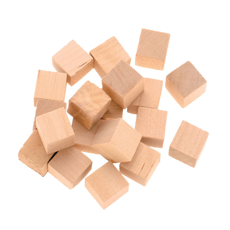 Holzw�rfel, 1,5 cm x 1,5 cm x 1,5 cm, 72 St�ck