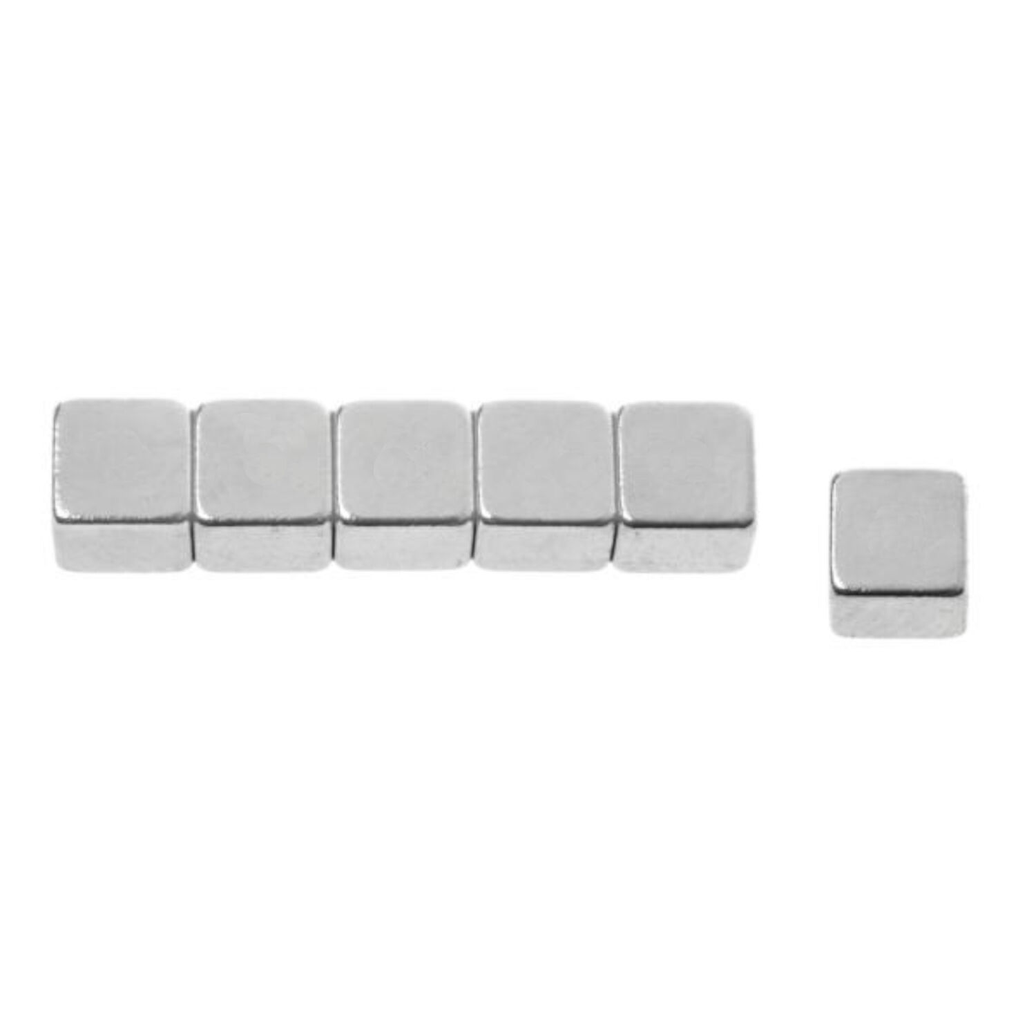 Glorex Magnetw�rfel, extra stark, 6 St�ck